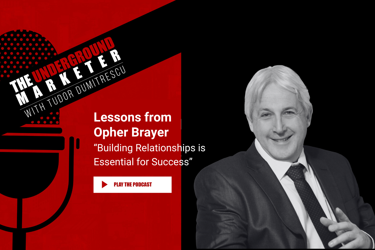 Podcast Episode 52 from the Underground Marketer Podcast: Lessons from Opher Brayer
